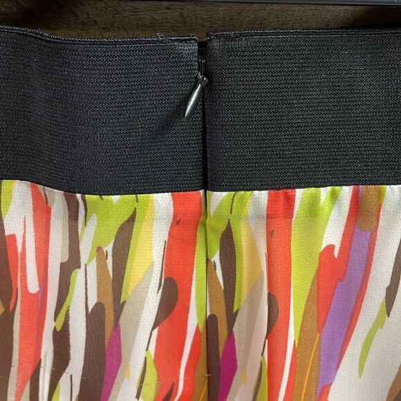 Nue Options NWT Ladies Flowy Above Knee Skirt, Size 12, Multicolor - Picture 7 of 8